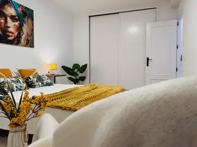 Zona de estar de Apartamento Mirador de la Bahía