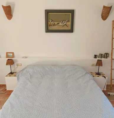 Cama o camas de una habitación en Pita 4, Studio apartment in a Cortijo