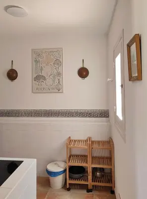 Una cocina o zona de cocina en Pita 4, Studio apartment in a Cortijo