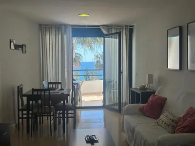 Zona de estar de Apartamento con Terrazas y vistas al mar