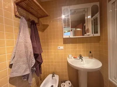 Un baño de Apartamento con Terrazas y vistas al mar