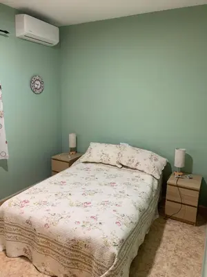 Cama o camas de una habitación en Cortijo Estrella