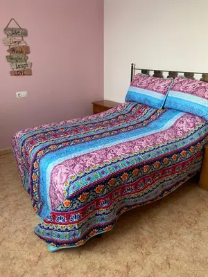 Cama o camas de una habitación en Cortijo Estrella