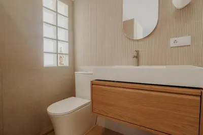 Un baño de Downtown stylish apartment