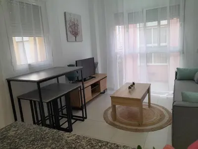 Zona de estar de Preciso atico con jacuzzi en Laguna Beach