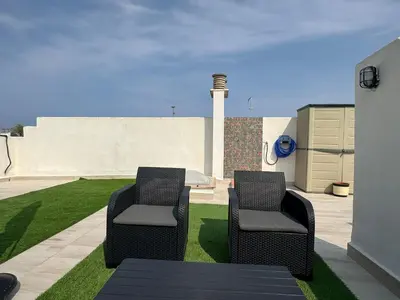 Zona de estar de Ático Nueva Medina II - Vera Playa