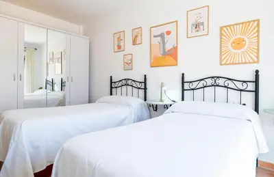 Cama o camas de una habitación en Casa Dracaena
