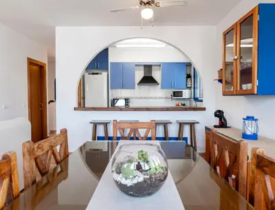 Una cocina o zona de cocina en Casa Dracaena