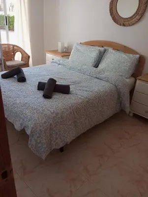 Cama o camas de una habitación en Casa PAYA ex casa Benedict