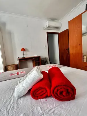 Cama o camas de una habitación en Casa Andaluza