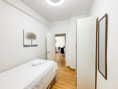 Cama o camas de una habitación en Expoholidays-Federico Garcia Lorca