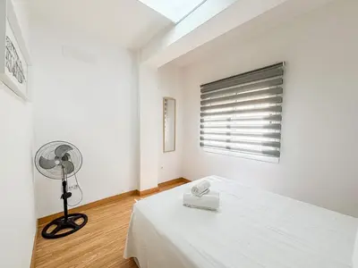 Cama o camas de una habitación en Expoholidays-Federico Garcia Lorca