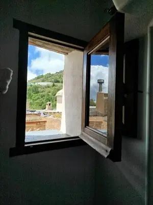 Vista general de una montaña o vista desde el apartamento