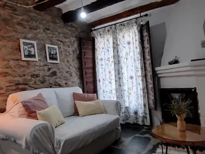 Cama o camas de una habitación en La Casa del Charquillo