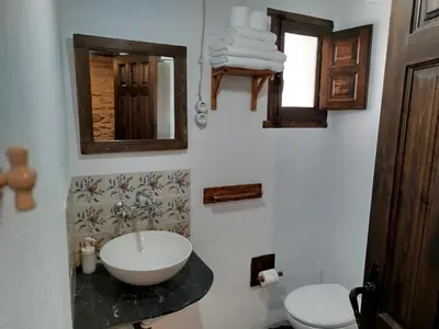 Un baño de La Casa del Charquillo