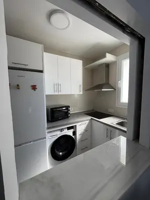 Una cocina o zona de cocina en Escapada perfecta en Roquetas