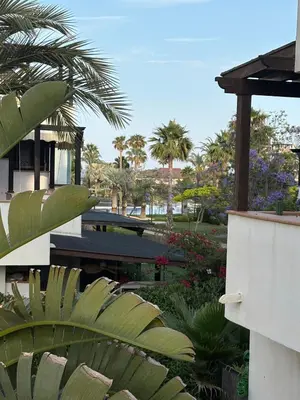 Jardín al aire libre en Apartamento en primera línea de playa Jardines de Nuevo Vera, Vera Playa, Almeria