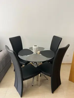 Zona de estar de Piso acogedor con vistas al mar