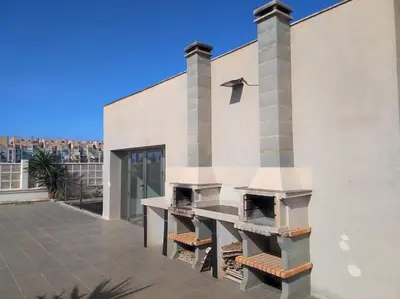 Un balcón o terraza de Apartamento del tilo