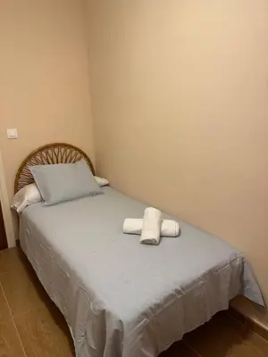 Cama o camas de una habitación en Apartamento Acacias BEACH