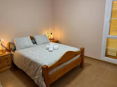 Cama o camas de una habitación en Apartamento Acacias BEACH