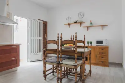 Una televisión o centro de entretenimiento en Casa en Almería