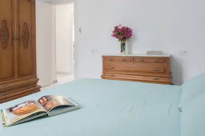Cama o camas de una habitación en Casa en Almería