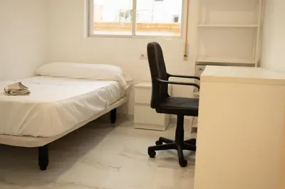 Cama o camas de una habitación en Apartamento Centro Almería