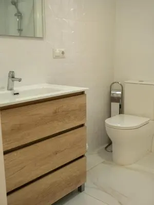 Un baño de Apartamento Centro Almería