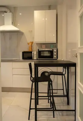 Una cocina o zona de cocina en Apartamento Centro Almería