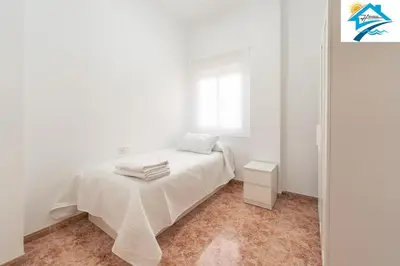 Cama o camas de una habitación en Apartment F1 Aguadulce