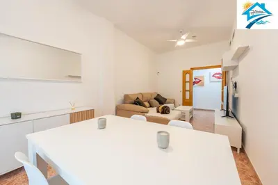 Zona de estar de Apartment F1 Aguadulce