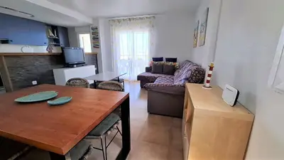 Zona de estar de Apartamento Calarreona - Aguilas