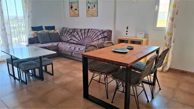 Zona de estar de Apartamento Calarreona - Aguilas