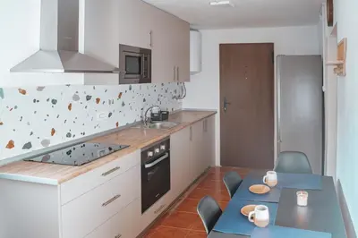 Una cocina o zona de cocina en La Suerte Apartamento rural