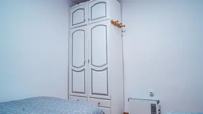 Cama o camas de una habitación en La Suerte Apartamento rural