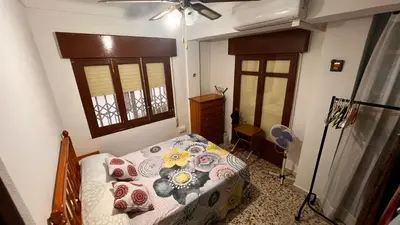 Cama o camas de una habitación en La sal de Terreros