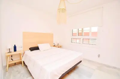 Cama o camas de una habitación en Expoholidays - Galeon 46 Puerto Deportivo