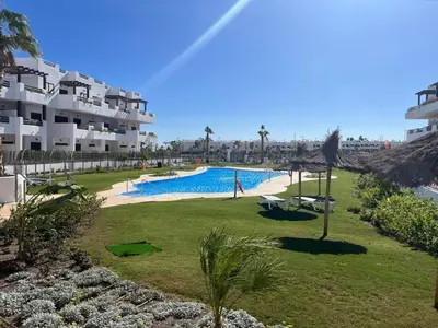 Piscina en o cerca de Bonito apartamento en San Juan de los Terreros, piscina comunitaria, cerca de la playa, para 6 pers. - ES-376-8