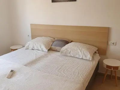 Cama o camas de una habitación en Casa acogedora cerca de la playa en San Juan de los Terreros - ES-376-9