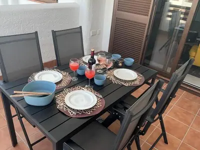 Plano de Apartamento moderno e íntimo con jardín a 500m de la playa - ES-376-4