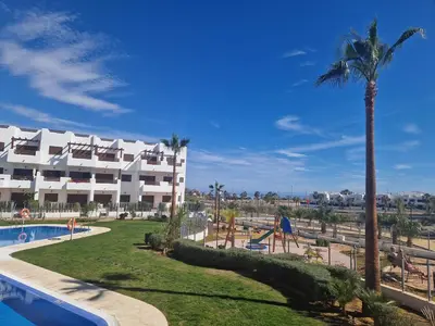 Piscina en o cerca de Apartamento moderno en San Juan de los Terreros, cerca de la playa y piscina - ES-376-1