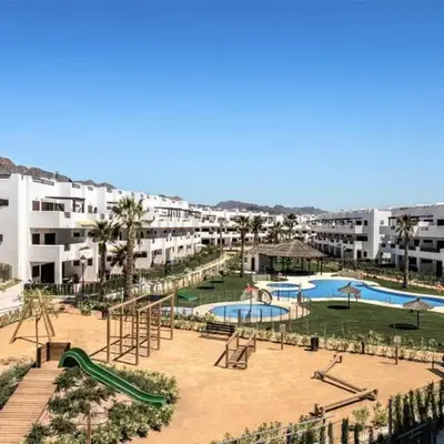 Apartamento encantador con piscina comunitaria en San Juan de los Terreros - ES-376-17