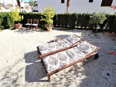 Jardín al aire libre en Apartamento familiar 3 dormitorios cerca de la playa - ES-376-32