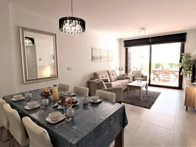 Zona de estar de Apartamento familiar 3 dormitorios cerca de la playa - ES-376-32