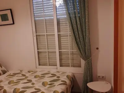 Cama o camas de una habitación en Casa acogedora en San Juan de los Terreros cerca de la playa - ES-376-27