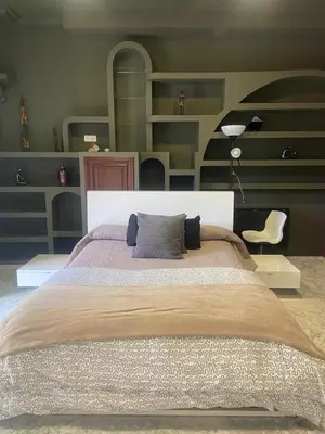 Cama o camas de una habitación en 16:9 Los Molinos Suites