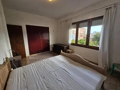 Cama o camas de una habitación en Casa del Alemán