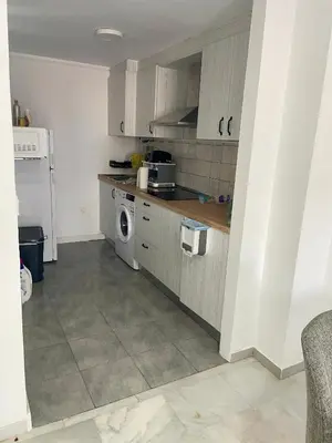 Una cocina o zona de cocina en Aviacion