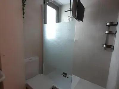 Un baño de Apartamento cómodo en Pulpi con WiFi y vista al golf, cerca de la playa - ES-376-29